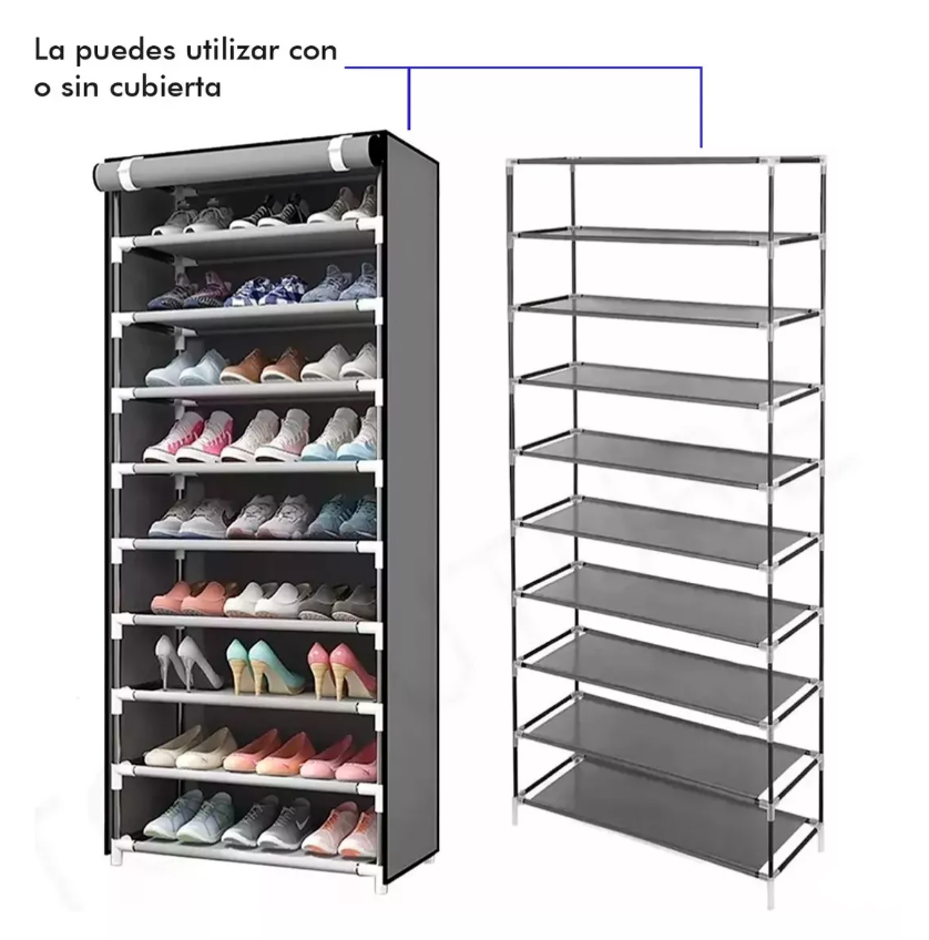 Zapatero Organizador 9 Niveles Hogar